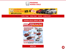 Tablet Screenshot of hondasolo.com